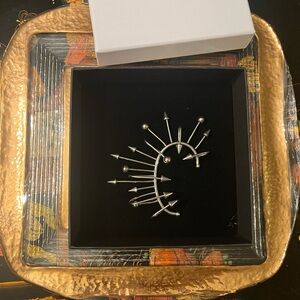 Jean Paul Gaultier “The Spike” Silver Ear Cuff – Unworn + Receipt